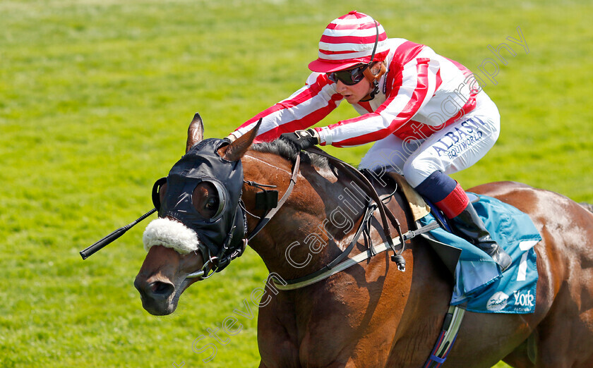 Menelaus-0001 
 MENELAUS (Connor Planas) wins The Andy Thornton Hospitality Furniture Handicap
York 16 Jun 2023 - Pic Steven Cargill / Racingfotos.com