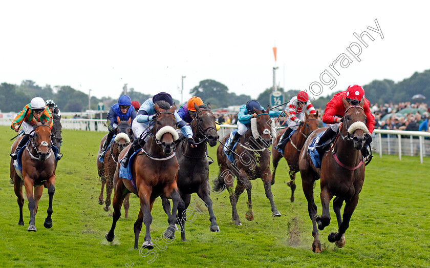 Blackrod-0002 
 BLACKROD (right, Billy Garritty) beats DIGITAL (left) in The Sky Bet Apprentice Handicap
York 21 Aug 2021 - Pic Steven Cargill / Racingfotos.com