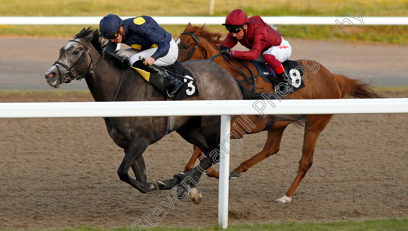 Ghaziyah-0002 
 GHAZIYAH (James Doyle) wins The Budweiser Brewing Group Novice Stakes Div2
Chelmsford 23 Jul 2019 - Pic Steven Cargill / Racingfotos.com