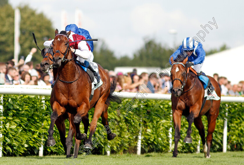 Glorious-Journey-0005 
 GLORIOUS JOURNEY (William Buick) wins The Cazoo Park Stakes
Doncaster 11 Sep 2021 - Pic Steven Cargill / Racingfotos.com