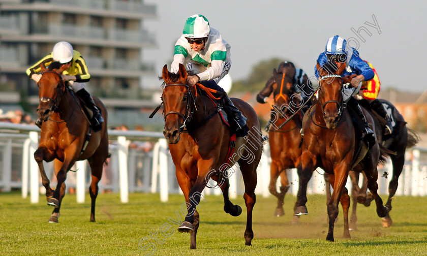 Rolling-The-Dice-0002 
 ROLLING THE DICE (David Probert) beats MANAAFITH (right) in The Laithwaites Wine EBF Maiden Fillies Stakes
Newbury 22 Jul 2021 - Pic Steven Cargill / Racingfotos.com