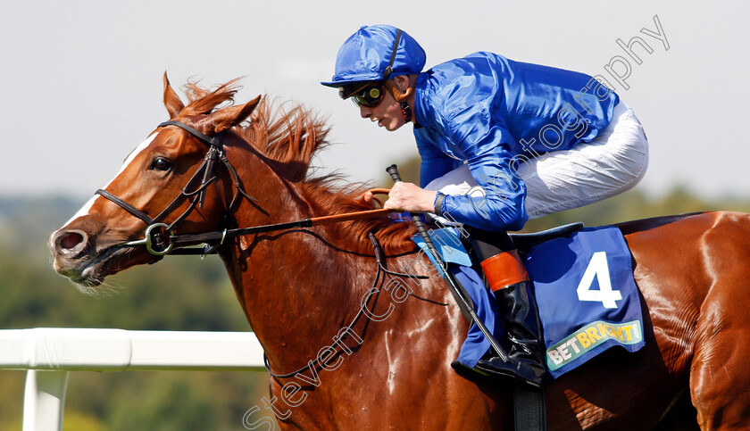 Masar-0011 
 MASAR (James Doyle) wins The BetBright Solario Stakes Sandown 2 Sep 2017 - Pic Steven Cargill / Racingfotos.com