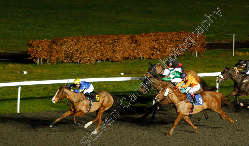 Happy-Escape-0002 
 HAPPY ESCAPE (Hollie Doyle) wins The 32Red Handicap
Kempton 16 Jan 2019 - Pic Steven Cargill / Racingfotos.com