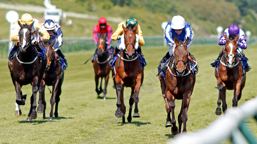 Sea-Youmzain-0003 
 SEA YOUMZAIN (P J McDonald) wins The 188bet Casino British Stallion Studs EBF Fillies Handicap Nottingham 22 May 2018 - Pic Steven Cargill / Racingfotos.com