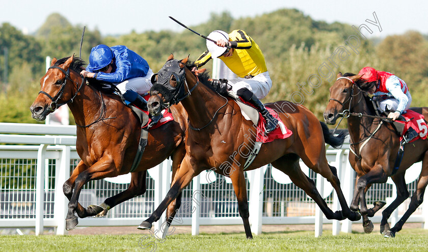 Lyndon-B-0002 
 LYNDON B (right, James Doyle) beats MARHABAN (left) in The Play 4 To Score At Betway Handicap
Sandown 30 Aug 2019 - Pic Steven Cargill / Racingfotos.com