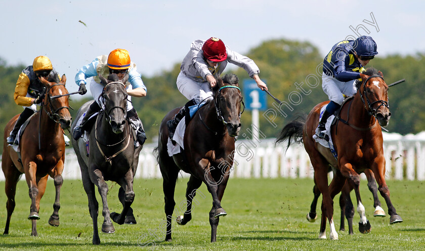 Simmering-0007 
 SIMMERING (centre, Ryan Moore) beats MANDURAH (right) and BETTY CLOVER (left) in The Sodexo Live! Princess Margaret Stakes
Ascot 27 Jul 2024 - Pic Steven Cargill / Racingfotos.com