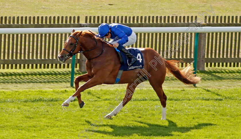 Modern-Games-0008 
 MODERN GAMES (William Buick) wins The Tattersalls Stakes
Newmarket 23 Sep 2021 - Pic Steven Cargill / Racingfotos.com