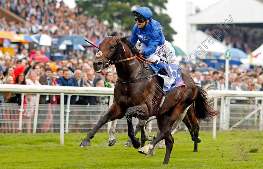 Real-World-0004 
 REAL WORLD (Marco Ghiani) wins The Sky Bet & Symphony Group Strensall Stakes
York 21 Aug 2021 - Pic Steven Cargill / Racingfotos.com