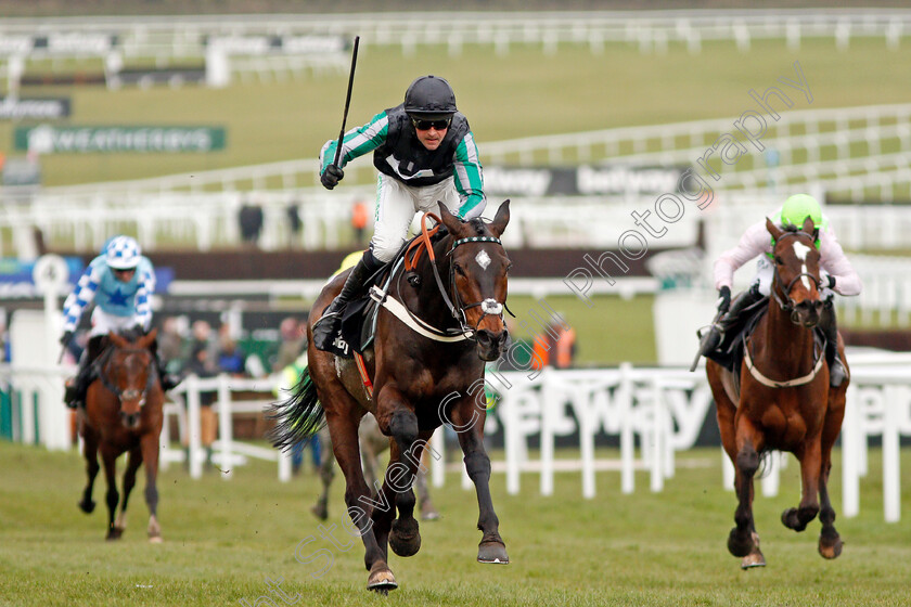 Altior-0003 
 ALTIOR (Nico de Boinville) wins The Betway Queen Mother Champion Chase Cheltenham 14 Mar 2018 - Pic Steven Cargill / Racingfotos.com