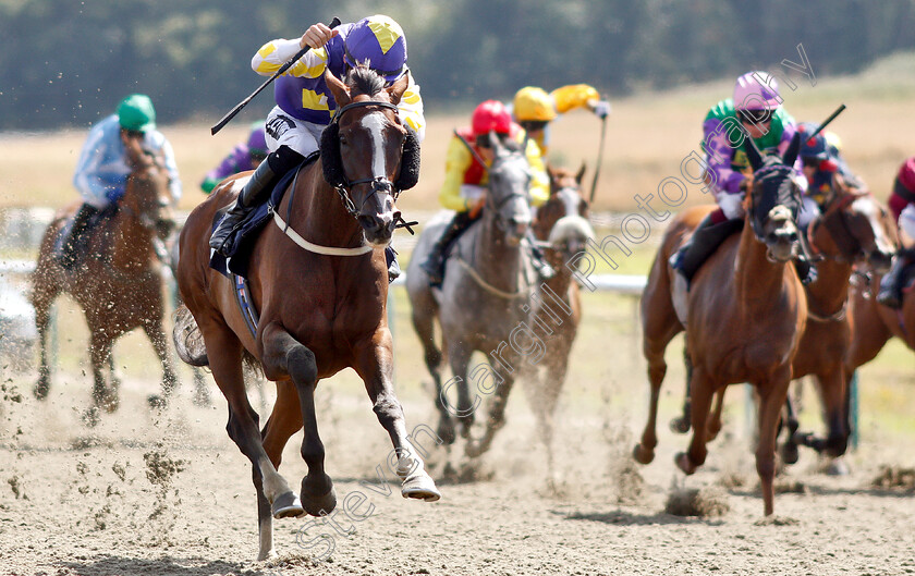 Rocksette-0003 
 ROCKSETTE (Harry Bentley) wins The Visit attheraces.com Selling Handicap
Lingfield 24 Jul 2019 - Pic Steven Cargill / Racingfotos.com