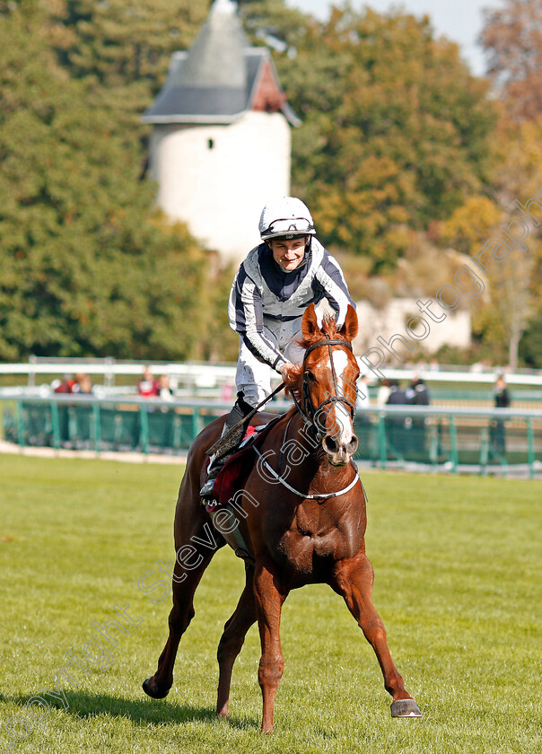 Albigna-0010 
 ALBIGNA (Shane Foley) after The Qatar Prix Marcel Boussac
Longchamp 6 Oct 2019 - Pic Steven Cargill / Racingfotos.com