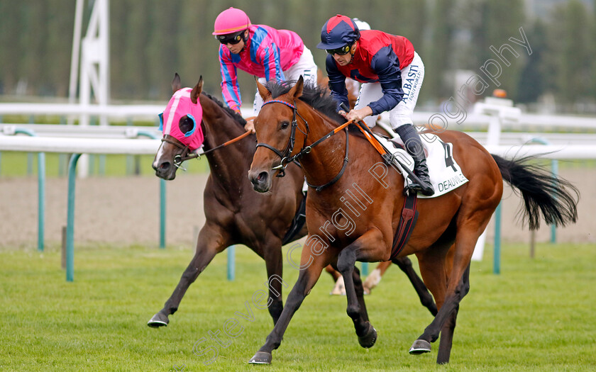 Bemer-0004 
 BEMER (T Bachelot) wins The Prix des Greniers a Sel 
Deauville 12 Aug 2023 - Pic Steven Cargill / Racingfotos.com