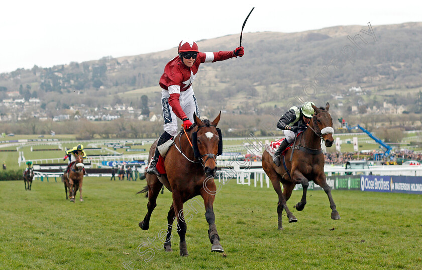 Tiger-Roll-0001 
 TIGER ROLL (Keith Donoghue) wins The Glenfarclas Cross Country Chase Cheltenham 14 Mar 2018 - Pic Steven Cargill / Racingfotos.com