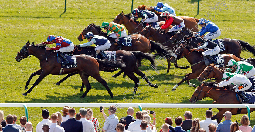 Gifted-Master-0006 
 GIFTED MASTER (James Doyle) wins The Longholes.com Handicap Newmarket 6 May 2018 - Pic Steven Cargill / Racingfotos.com