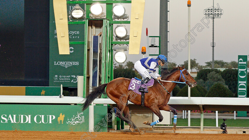 Paris-0005 
 PARIS (Mike Smith) wins The International Jockeys Challenge Handicap Round3
King Abdulaziz Racetrack, Riyadh, Saudi Arabia 28 feb 2020 - Pic Steven Cargill / Racingfotos.com