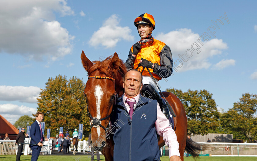 Carla s-Way-0011 
 CARLA'S WAY (James Doyle) winner of The Al Basti Equiworld Dubai Rockfel Stakes
Newmarket 29 Sep 2023 - Pic Steven Cargill / Racingfotos.com