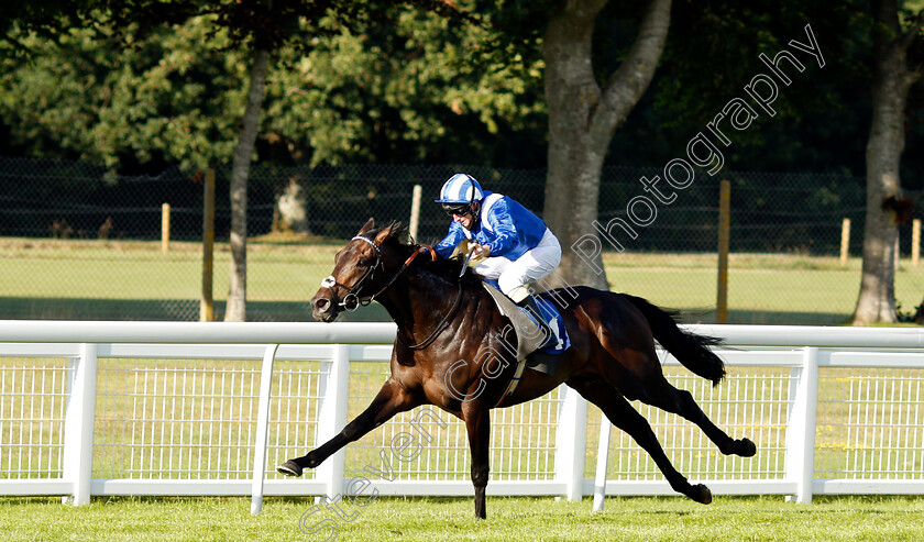 Baashir-0003 
 BAASHIR (Martin Dwyer) wins The Every Race Live On Racing TV Novice Stakes Div2
Salisbury 11 Jul 2020 - Pic Steven Cargill / Racingfotos.com