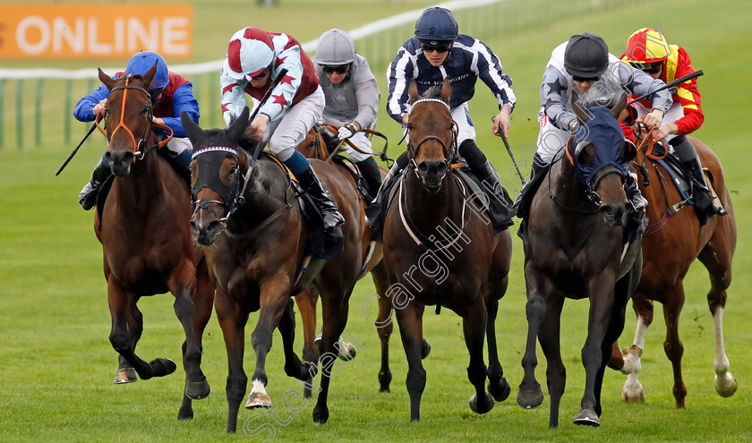 Kinta-0001 
 KINTA (2nd left, William Buick) beats SWEET HARMONY (right) AL SIMMO (2nd right) and MINNETONKA (left) in The British EBF 40th Anniversary Premier Fillies Handicap
Newmarket 28 Sep 2023 - Pic Steven Cargill / Racingfotos.com