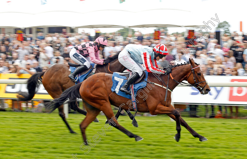 Zealandia-0002 
 ZEALANDIA (Alice Stevens) wins The Queen Mother's Cup
York 11 Jun 2022 - Pic Steven Cargill / Racingfotos.com