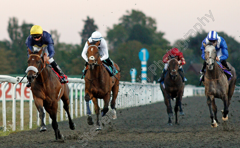 Bullfinch-0004 
 BULLFINCH (Jason Watson) beats ALQIFAAR (right) in The Unibet Extra Place Offers Every Day Novice Stakes Div2
Kempton 18 Aug 2020 - Pic Steven Cargill / Racingfotos.com