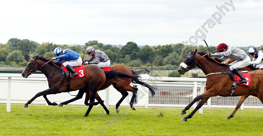 Ibraz-0004 
 IBRAZ (Jim Crowley) beats KASSAR (right) in The randoxhealth.com Handicap
Sandown 16 Jun 2018 - Pic Steven Cargill / Racingfotos.com