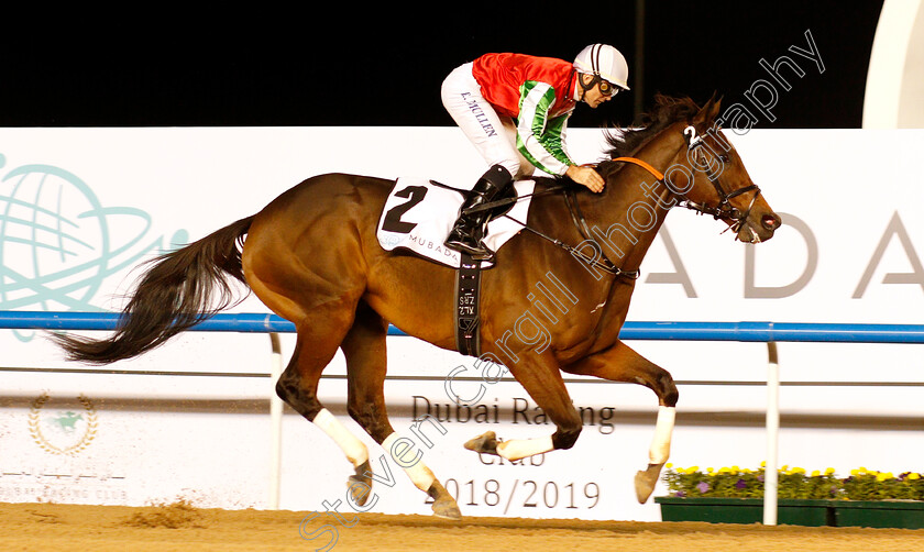 North-America-0006 
 NORTH AMERICA (Richard Mullen) wins The Al Maktoum Challenge (Round 1)
Meydan 10 Jan 2019 - Pic Steven Cargill / Racingfotos.com