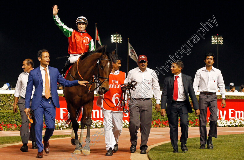 North-America-0012 
 NORTH AMERICA (Richard Mullen) after The Al Maktoum Challenge (Round 3) Meydan Dubai 10 Mar 2018 - Pic Steven Cargill / Racingfotos.com