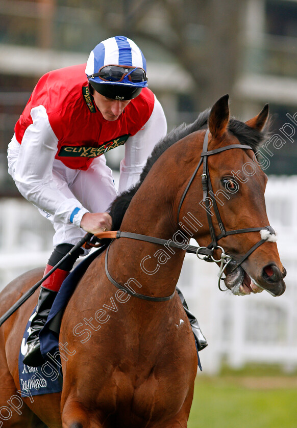 Connect-0001 
 CONNECT (Adam Kirby) Newbury 21 Apr 2018 - Pic Steven Cargill / Racingfotos.com