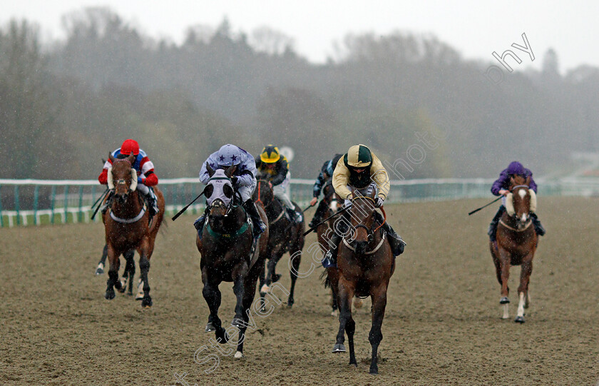 Restless-Endeavour-0002 
 RESTLESS ENDEAVOUR (right, Jack Mitchell) beats SHINING (left) in The Betway Handicap
Lingfield 26 Mar 2021 - Pic Steven Cargill / Racingfotos.com