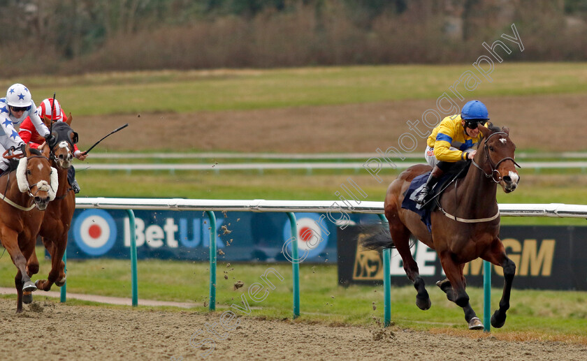 Sun-God-0006 
 SUN GOD (Trevor Whelan) wins The Boost Your Acca At Betmgm Nursery
Lingfield 23 Dec 2023 - Pic Steven Cargill / Racingfotos.com