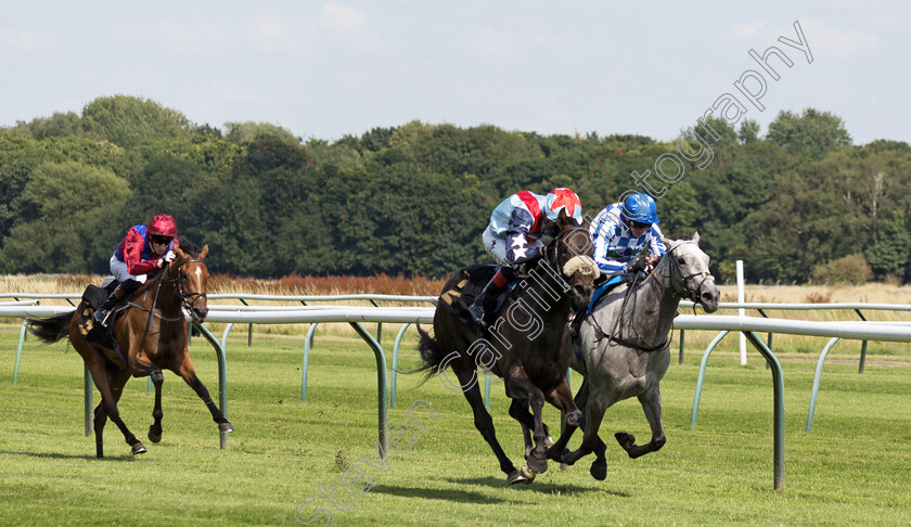 Ghost-Story-0007 
 GHOST STORY (2nd right, David Egan) beats BRECKENRIDGE (right) in The Follow Rhino.bet On Instagram EBF Fillies Novice Stakes
Nottingham 19 Jul 2024 - Pic Steven Cargill / Megan Dent / Racingfotos.com