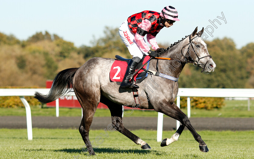 Ghost-Serge-0001 
 GHOST SERGE (Paddy Brennan)
Kempton 21 Oct 2018 - Pic Steven Cargill / Racingfotos.com