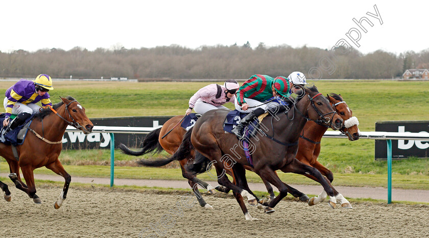 Away-Wit-Da-Fairys-0005 
 AWAY WIT DA FAIRYS (farside, Thore Hammer Hansen) beats SALONICA (nearside) in The Play Coral Racing Super Series For Free Handicap
Lingfield 9 Mar 2022 - Pic Steven Cargill / Racingfotos.com