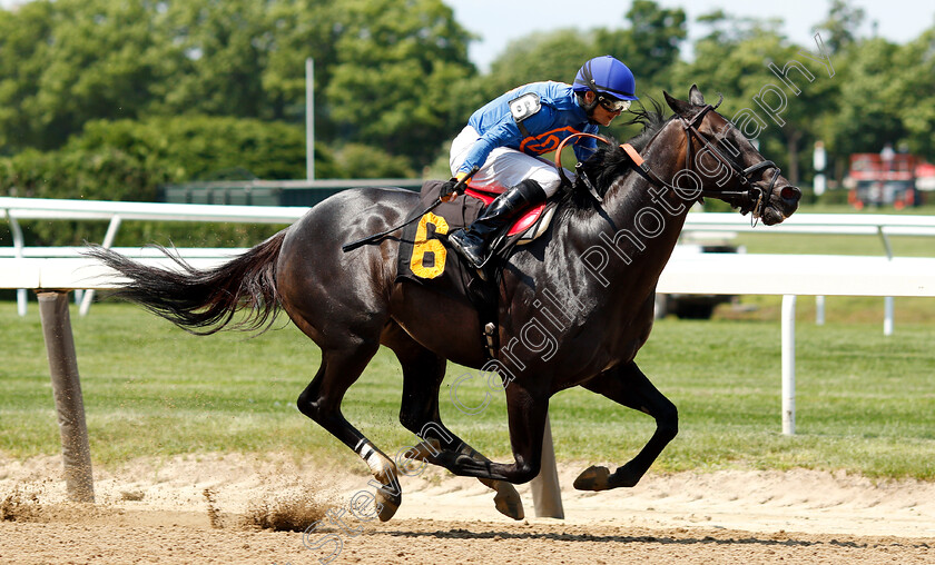 Street-Vision-0005 
 STREET VISION (David Cohen) wins Allowance Race
Belmont Park 7 Jun 2018 - Pic Steven Cargill / Racingfotos.com