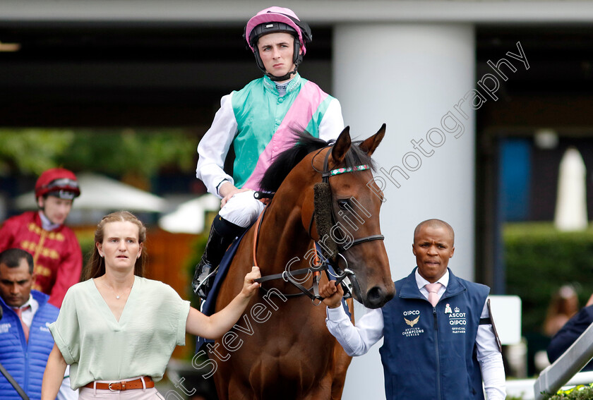 Bluestocking-0002 
 BLUESTOCKING (Rossa Ryan)
Ascot 27 Jul 2024 - Pic Steven Cargill / Racingfotos.com