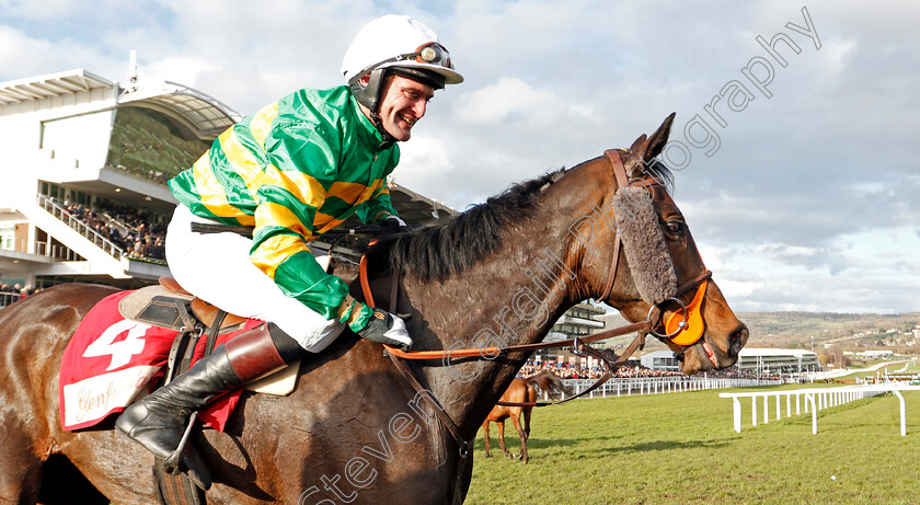 Easysland-0011 
 EASYSLAND (Jonathan Plouganou) after The Glenfarclas Cross Country Chase
Cheltenham 11 Mar 2020 - Pic Steven Cargill / Racingfotos.com