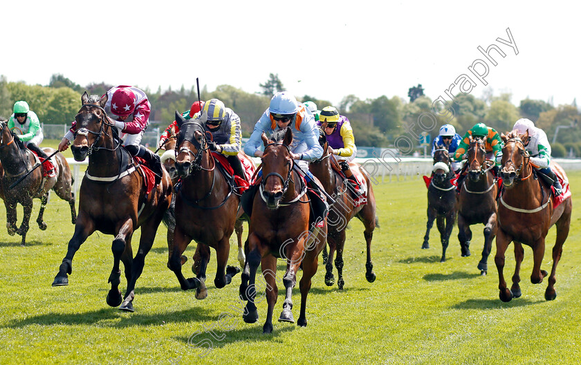 Copper-Knight-0002 
 COPPER KNIGHT (centre, James Sullivan) beats MULZIM (left) and MONDAMMEJ (2nd left) in The Matchbook Betting Exchange Handicap
York 13 May 2021 - Pic Steven Cargill / Racingfotos.com