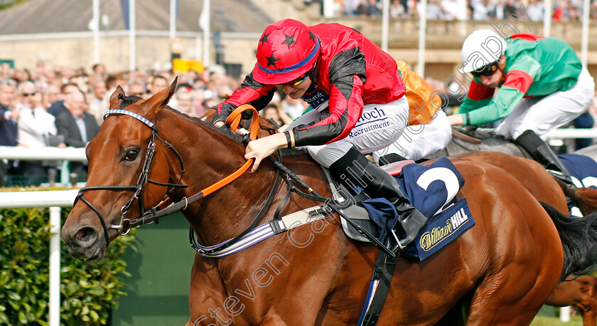 Oxted-0004 
 OXTED (Cieren Fallon) wins The William Hill Portland Handicap
Doncaster 14 Sep 2019 - Pic Steven Cargill / Racingfotos.com