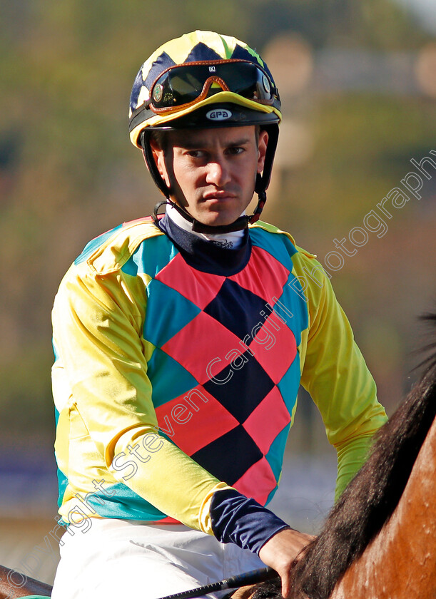 Flavien-Prat 
 FLAVIEN PRAT Del Mar USA 2 Nov 2017 - Pic Steven Cargill / Racingfotos.com