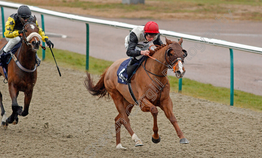 Caribeno-0007 
 CARIBENO (Luke Morris) wins The Betway Handicap
Lingfield 10 Mar 2021 - Pic Steven Cargill / Racingfotos.com