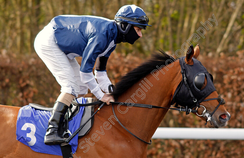 Crantock-Bay-0001 
 CRANTOCK BAY (Richard Kingscote)
Kempton 27 Mar 2021 - Pic Steven Cargill / Racingfotos.com