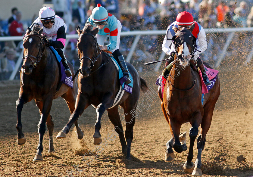 Nooni,-American-Bikini-and-Scottish-Lassie-0001 
 NOONI (right, Flavien Prat) with AMERICAN BIKINI (centre) and SCOTTISH LASSIE (left)
Del Mar 1 Nov 2024 - Pic Steven Cargill / Racingfotos.com