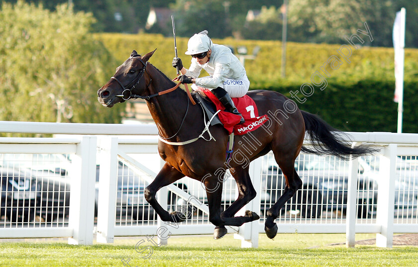 Dee-Ex-Bee-0002 
 DEE EX BEE (Silvestre De Sousa) wins The Matchbook VIP Henry II Stakes
Sandown 23 May 2019 - Pic Steven Cargill / Racingfotos.com