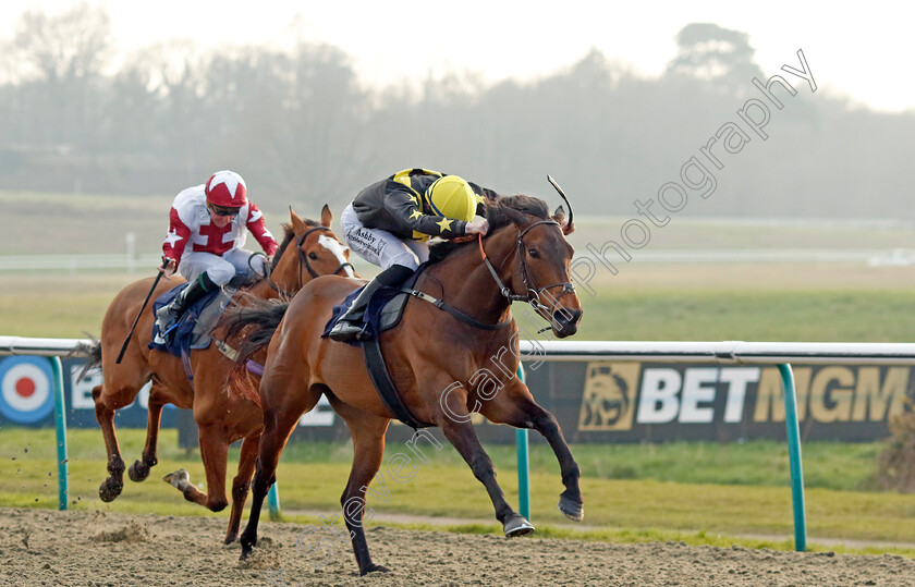 Hannah s-Return-0004 
 HANNAH'S RETURN (Rossa Ryan) wins The Always Gamble Responsibly With Betuk Classified Stakes
Lingfield 7 Mar 2024 - Pic Steven Cargill / Racingfotos.com