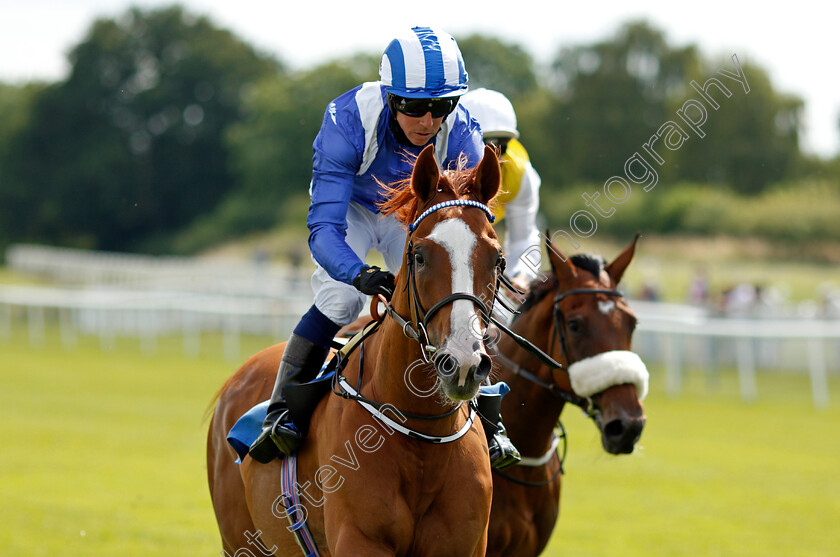 Mahrajaan-0008 
 MAHRAJAAN (Jim Crowley) wins The British Stallion Studs EBF Novice Stakes Div2
Leicester 15 Jul 2021 - Pic Steven Cargill / Racingfotos.com