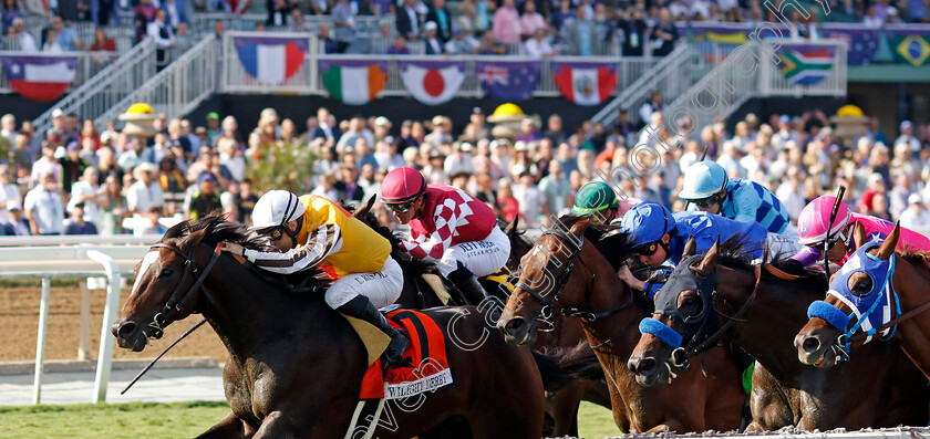 Seal-Team-0006 
 SEAL TEAM (Umberto Rispoli) wins The Twilight Derby
Santa Anita 4 Nov 2023 - Pic Steven Cargill / Racingfotos.com