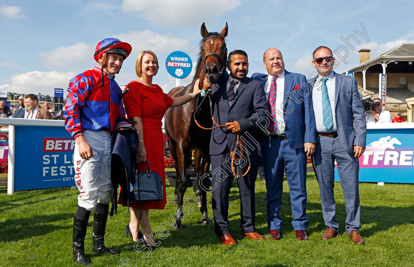 Big-Evs-0014 
 BIG EVS (Tom Marquand) winner of The Carlsberg Danish Pilsner Flying Childers Stakes
Doncaster 15 Sep 2023 - Pic Steven Cargill / Racingfotos.com