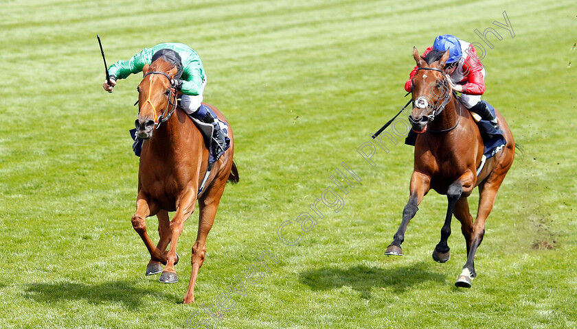 Anna-Nerium-0004 
 ANNA NERIUM (Tom Marquand) beats VERACIOUS (right) in The Princess Elizabeth Stakes
Epsom 1 Jun 2019 - Pic Steven Cargill / Racingfotos.com