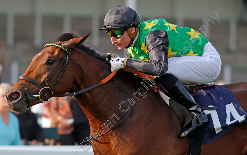 Willie-John-0007 
 WILLIE JOHN (Gerald Mosse) wins The British Stallion Studs EBF Novice Stakes Yarmouth 16 Oct 2017 - Pic Steven Cargill / Racingfotos.com