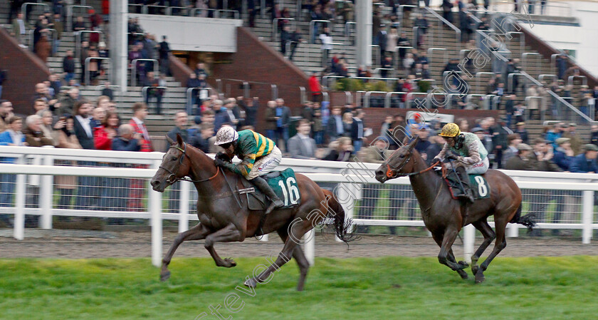 Time-Flies-By-0002 
 TIME FLIES BY (Barry Geraghty) beats BUTTE MONTANA (right) in The Royal Gloucestershire Hussars Standard Open National Hunt Flat Race
Cheltenham 26 Oct 2019 - Pic Steven Cargill / Racingfotos.com